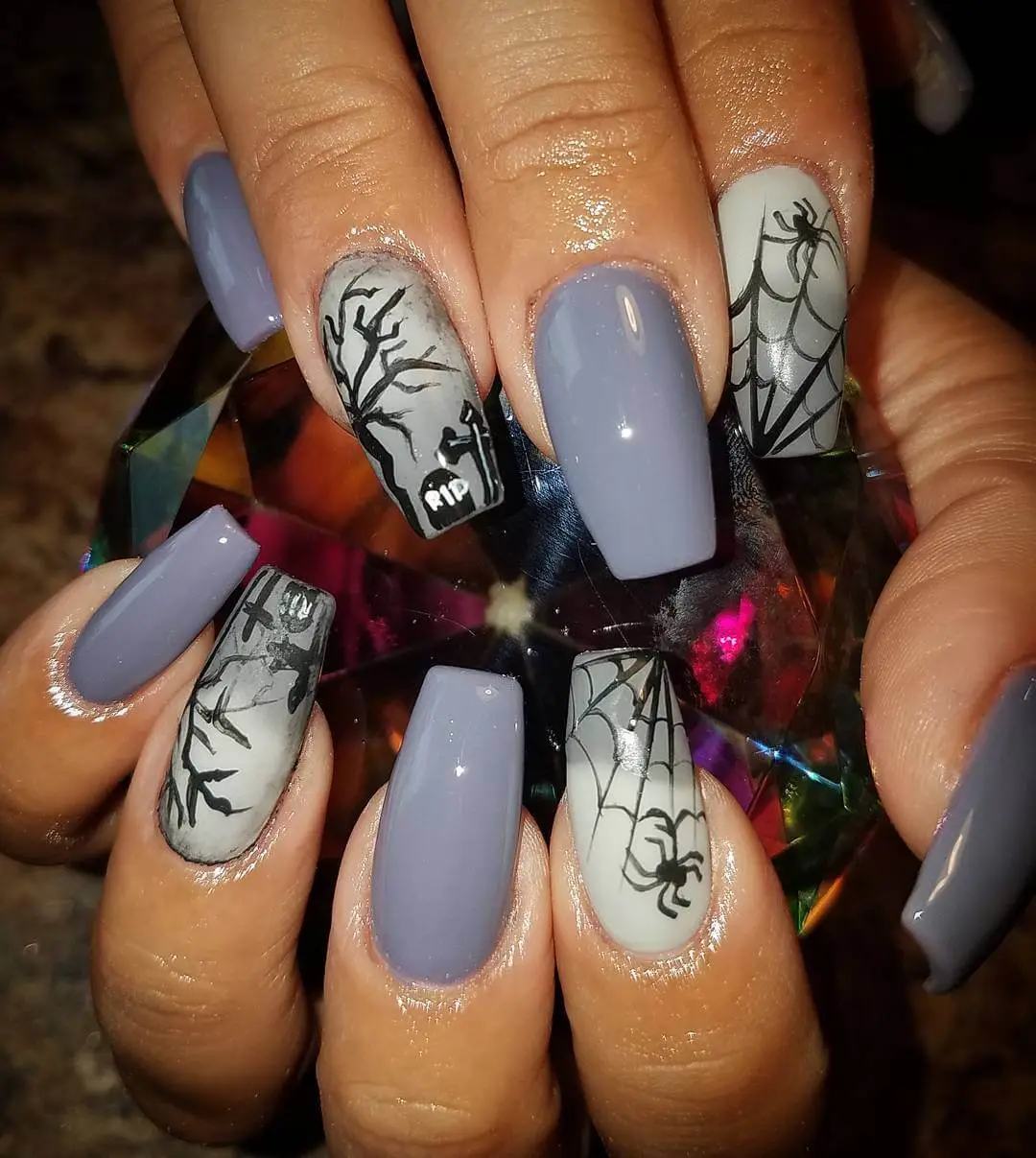 halloween fun nails