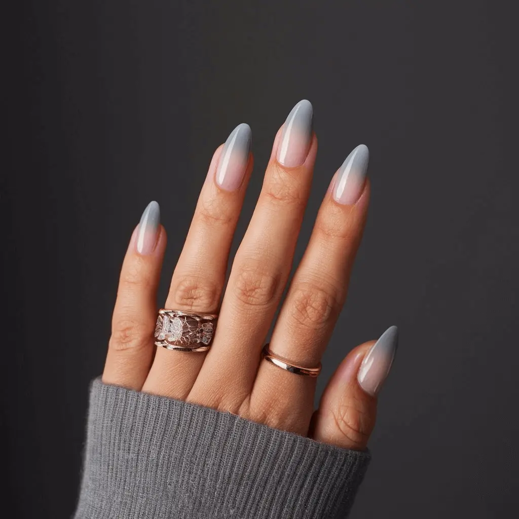 Smoky Grey Ombré nai