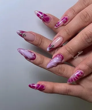 Violet Nails 