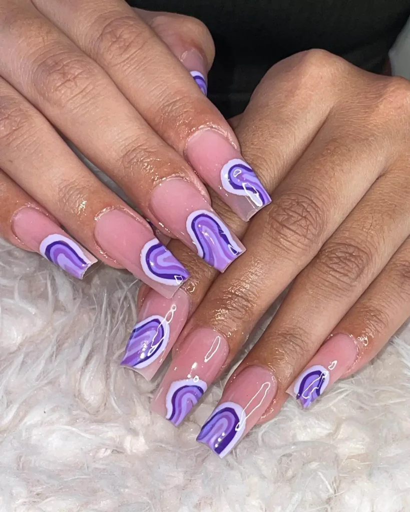 purple swirls