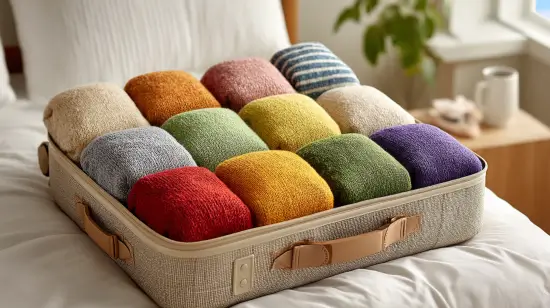 Not Using Packing Cubes for Organization